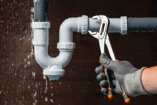Professional Drain Cleaning technician working in Covington, OH